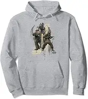 [STAR WARS] Rouge One Pas & Biston Warriors Rebel Logo Pullover Hoodie
