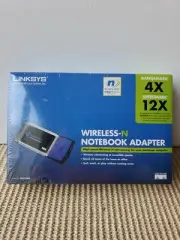 Cisco-Linksys WPC300N Wireless N Network Notebook Adaptor NIB SEALED