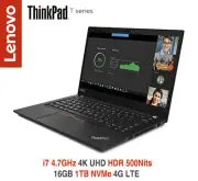 ThinkPad T14 i7 4.7GHz 4K UHD HDR 16GB 1TB 4G W11P IR 3Y Premier OS+ADP Warranty