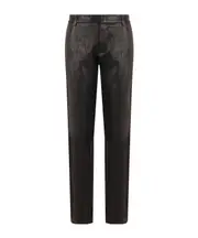 Ann Demeulemeester Espen Cropped Skinny Trousers IT42 Black