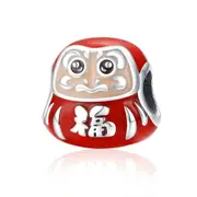 Silver plating Red Beads Fit Charms Women Bracelets Jewelry