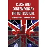 CLASS AND CONTEMPORARY BRITISH CULTURE