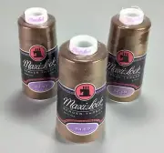 Maxi-Lock Serger Thread # 32065 Brown Polyester 3000 Yards Lot of 3 New