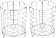 LIGHTAOTAO 2pcs Metal Rabbit Feeder Durable Iron Hay Rack for Cage Convenient Accessory for Rabbits Guinea Pigs and Animals Smooth Edges Stable Design Finish