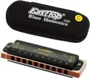 EASTTOP 10Holes Diatonic Harmonica Blues Harp Mouth Organ Harmonica Party Gift