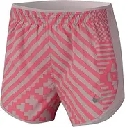 [Nike] Womens Tempo Lux Running Shorts Digital Pink/Plum Chalk/Reflective SILV XS
