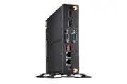 Shuttle DS20U V2 Slim Mini PC 1L Barebone - Intel Celeron 5205U, Fan-less, 2x LAN , RS232/RS422/RS485, HDMI, DP, VGA, Vesa Mount, 65W adapter