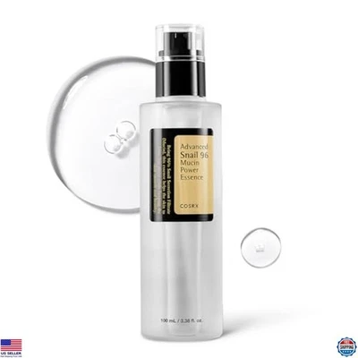 Snail Mucin 96% Essence 3.38 fl.oz Hydrating Serum for Dull Skin & Fine Lines