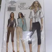 Very Easy Vogue Patterns 8366 Slim Pants Sizes 14-20