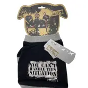 MTVs Jersey Shore Dog T-Shirt "You Can't Handle This Situation" - Black/White S