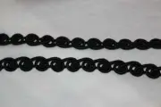 8.6 yards of FLAT swirl black gimp upholstery sewing trim 3/8" wide