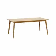 Convair Scandinavian Oak Rectangular Dining Table - 150cm