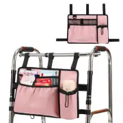 Walker Bags for Folding Walker Accessories Seniors Pouch Cup Holder Carry Org...