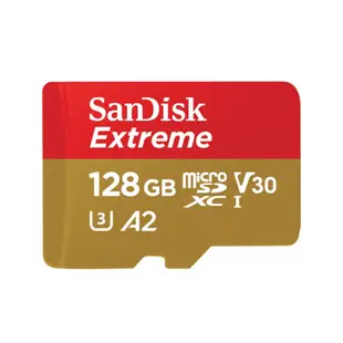 SanDisk 32G 64G 128G A2 Extreme microSD U3 UHS-I 記憶卡 代理商貨