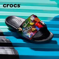 在飛比找Yahoo!奇摩拍賣優惠-【現貨精選】Crocs卡駱馳極光涼拖鞋男洞洞鞋夏季戶外時尚平