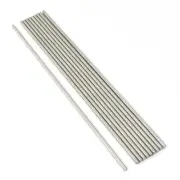 10Pcs Stainless Steel 200 x 3mm Round Rod Stock for RC Airplane Model