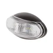 Ignite LED Front End Outline Marker Lamp with Black Housing & Clear Lens - ISL430W