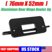 Aluminium Door Hinge Router Jig Kit ( 76mm X 52mm ) Router Jig Door Hinge , US