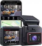 D5-4K Dash Cam with Wifi - Front Dash Camera for Cars with GPS and Speed, Sony N