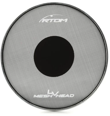 RTOM Low Volume Mesh Drumhead - 10 inch (2-pack) Bundle