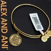Alex and Ani Whats For You Will Not Pass You Charm Bracelet