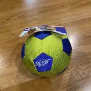 Nerf Dog Soccer Ball Christmas Theme Large New! With Squeaker