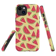 For iPhone 14 Case Tough Protective Cover, Watermelons