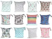40 cm X 45 cm Extra Large XL Double Zip Dry Pouch Wet Bag Cloth Nappy Wet Bags