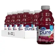 Tart Cherry Juice - 100% Pure, Unsweetened 32 Fl Oz Bottles, 8-Pack Health Boost
