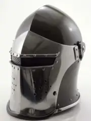 Halloween Medieval Barbute Helmet Armor Roman knight helmets with Inner-Liner