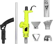 RRXIMHTT 3 in 1 Electric Garden Weed Burner, Electric Weed Burner with Handle, 1500W High Power Adjustable Nozzle Replacement Roofing Ice Melt