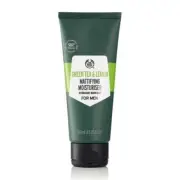 3PCS-The Body Shop Mattifying Moisturiser Lotion Green Tea & Lemon Aloe Men Face