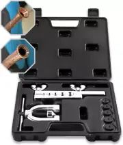 Auto Single & Double Flaring Tool Kit for Copper Aluminum Soft Steel Brake Line