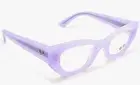 New RAY-BAN Cat Eye Eyeglasses RB 7330 ZENA 8346 49-22 145 Shiny Lilac Frames