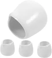 DONFAMDS 4Pcs Ceramic Sauce Dispenser Gravy Jug with Spout Sauce Cup for Kitchen Catering for Milk Gravy and Condiments