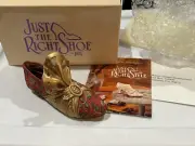 Just The Right Shoe by Raine,1999 -ALADDIN'S DELIGHT-#25028, NIB, Beautiful