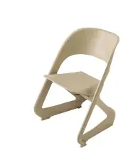 [Artiss] 4x Stackable Plastic Dining Chairs in Beige