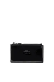 [Diesel] Diesel - Card holder with glossy finish - Card cases - Woman - Black UNI Black