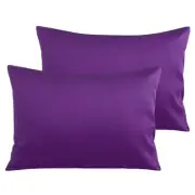 Egyptian Cotton Toddler Pillowcases - Set of 2 - Travel Pillow Cases - 500 Th...