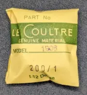 NOS Jaeger LeCoultre - Center Wheel - Cal. 1906 - Part 200/1