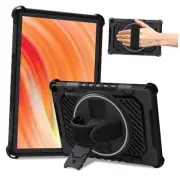 Case for 2023 Release Fire HD 10 Tablet Case with 360 Kickstand Hand Black