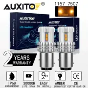 1157 Yellow/Amber led Turn Signal Tail Stop Light Bulbs BAY15D p21/5w For Honda (for: Mazda)