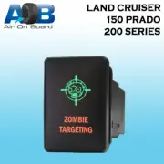 12V Push switch 902GR ZOMBIE TARGETING For Suzuki Jimny JB64W JB74W LED GREEN... (for: Suzuki)