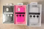 tech21 Essentials iPhone 2020 5.4" Black, Pink, and White Phone Cases, Lot of 13