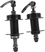 PENIKOKO 1Set Quick Release Mountain Durable Axle for Enhanced Stability Easy Install Front Rear Hub for Disc Brake Bikes Lightweight Portable Design