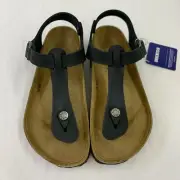 Birkenstock New w/ Box Kairo BS Black Oiled Leather Narrow Width - Select Size