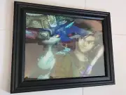 Legend of Zelda Twilight Princess Pin-up # 1 FRAMED Link Midna Nintendo GameCube
