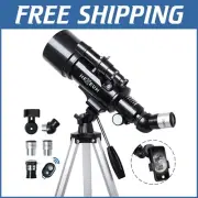 Kids & Adults Astronomical Telescope with Multi-Coated Optics and Carrying Bag