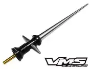 VMS FORD F150 F250 5.3" SILVER LIGHTSABER LIGHT SABER ALUMINUM SHORT ANTENNA (for: Ford)
