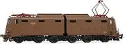 HR2935S FS, 6-axle Electric Locomotive E.645 1st Series, Isabella Livery, Simplified FS Logo red, pantographs 52, ep. V, with DCC Sound decoder Loco - Electric